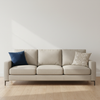 Bedford Champagne Upholstered Sofa | Architectural Fabrics