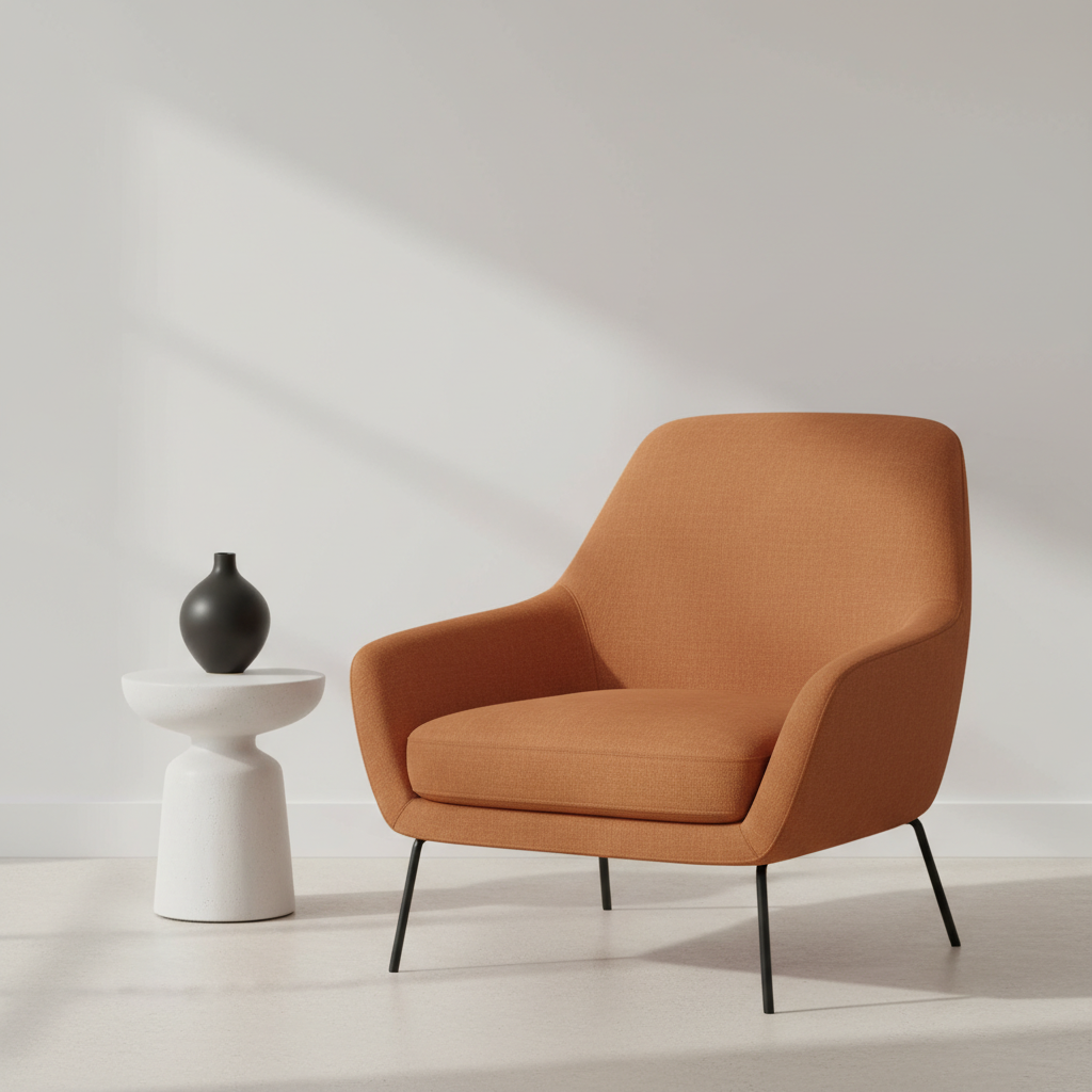 Bedford Chestnut Upholstered Chair | Architectural Fabrics