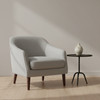 Bedford Cream Upholstered Chair | Architectural Fabrics