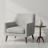 Bedford Ice Upholstered Chair | Architectural Fabrics