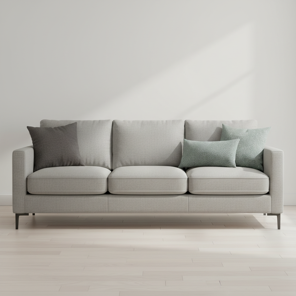 Bedford Ice Upholstered Sofa | Architectural Fabrics