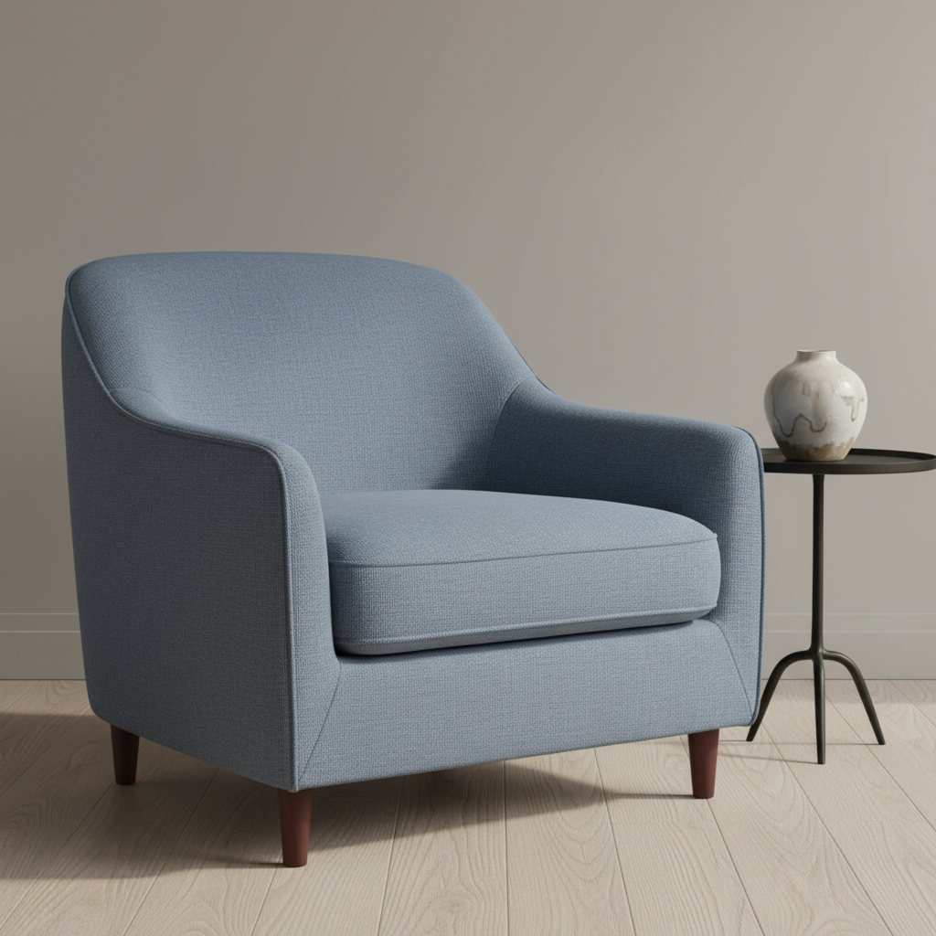 Bedford Lagoon Upholstered Chair | Architectural Fabrics