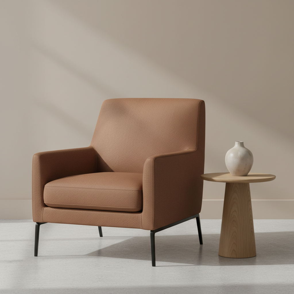 Bedford Luggage Upholstered Chair | Architectural Fabrics