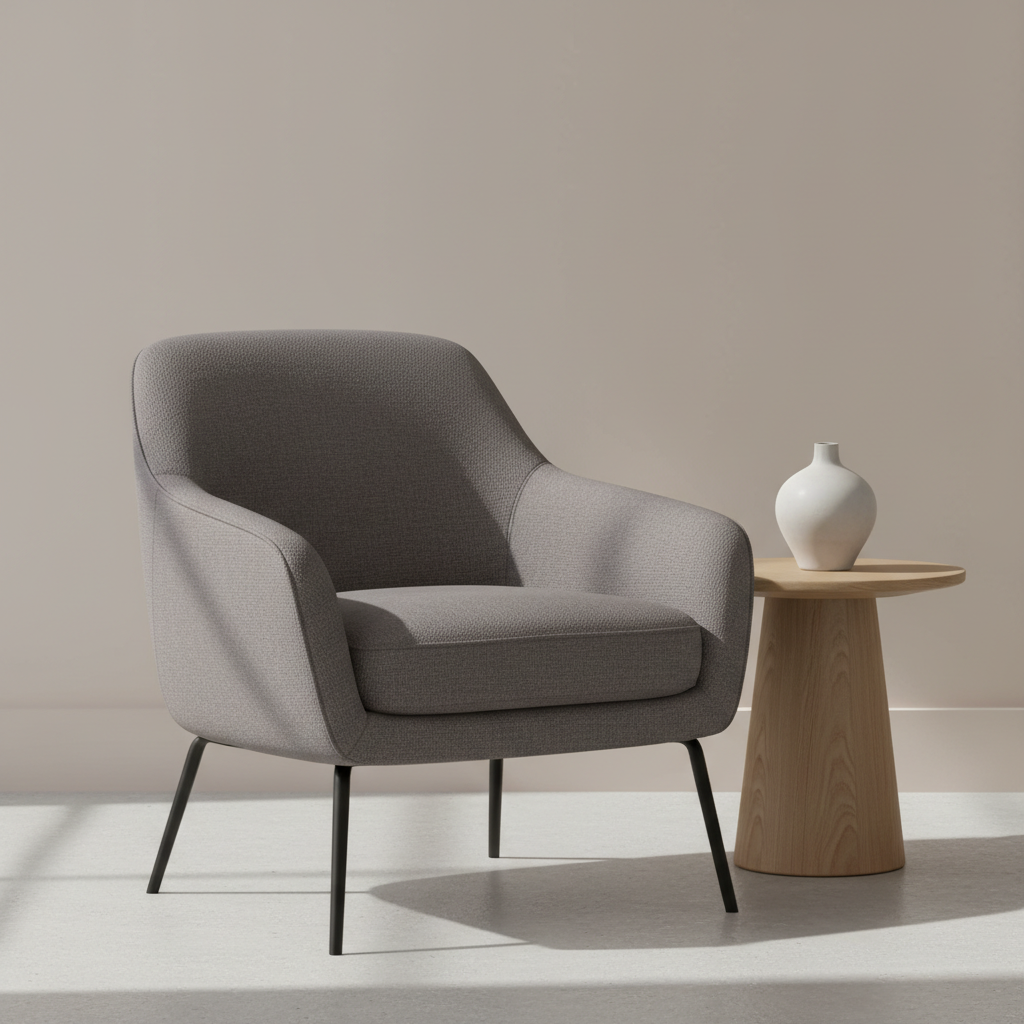 Bedford Meteor Upholstered Chair | Architectural Fabrics