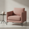 Bedford Umber Upholstered Chair | Architectural Fabrics