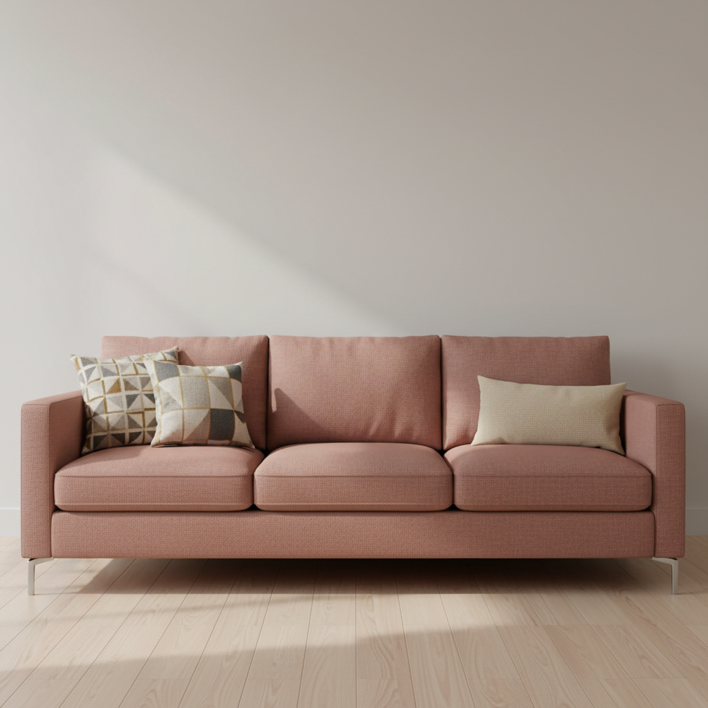 Bedford Umber Upholstered Sofa | Architectural Fabrics