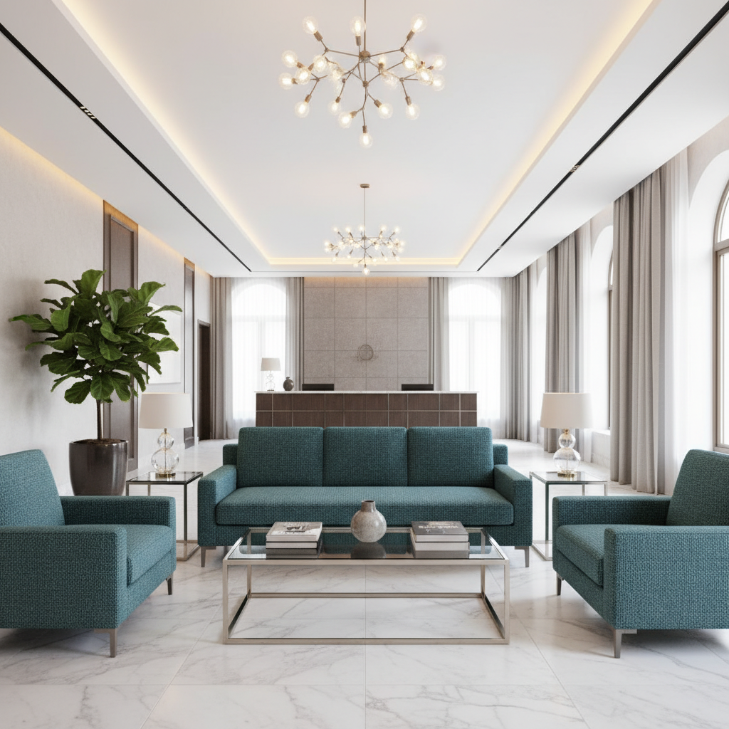 Kinda Cool Caribbean Room Setting