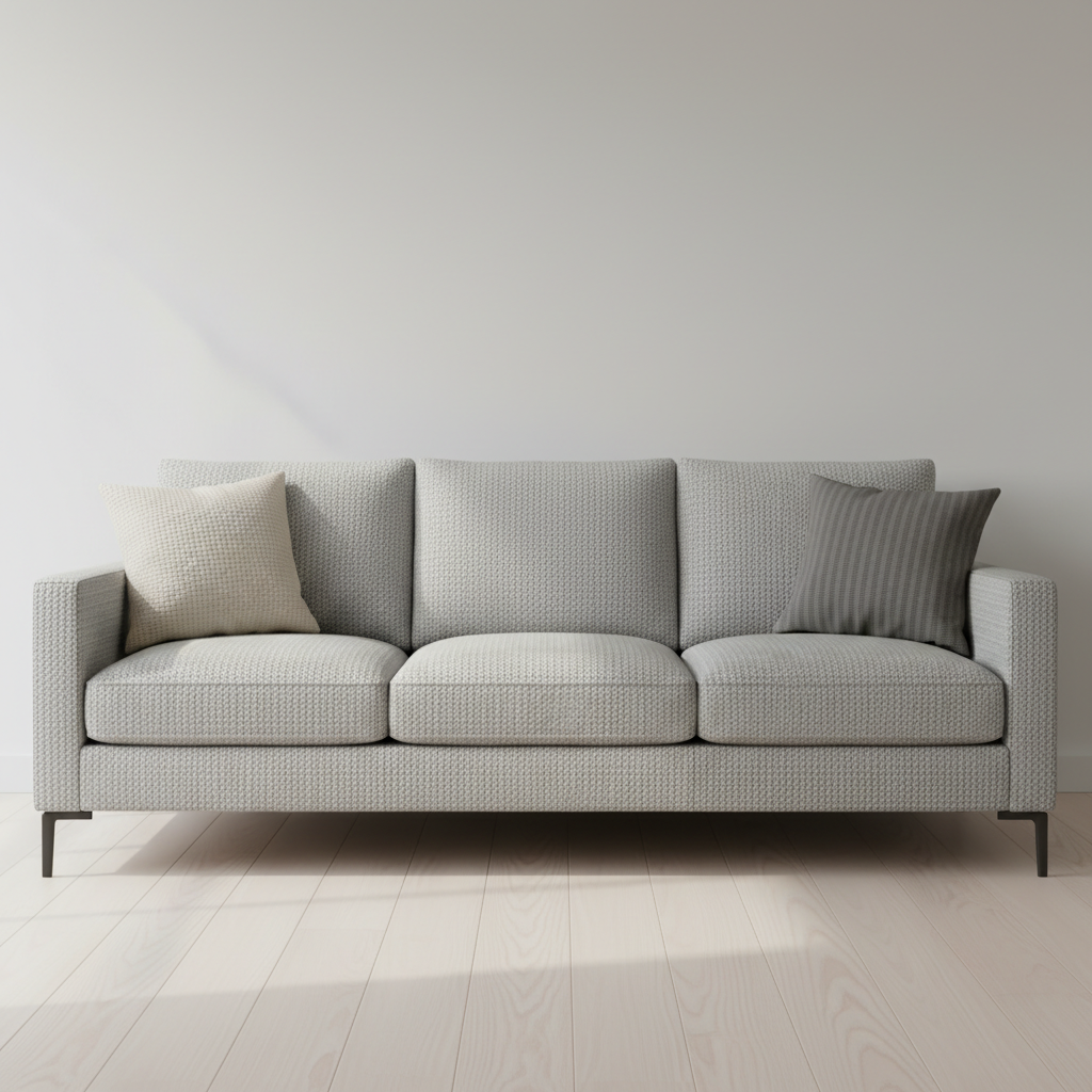 Rocky Mount Fog Upholstered Sofa | Architectural Fabrics
