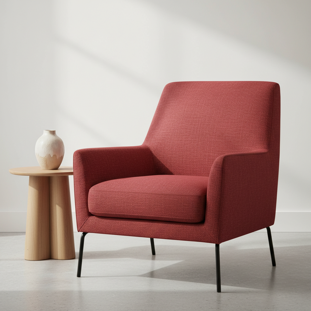 Rocky Mount Lava Upholstered Chair | Architectural Fabrics