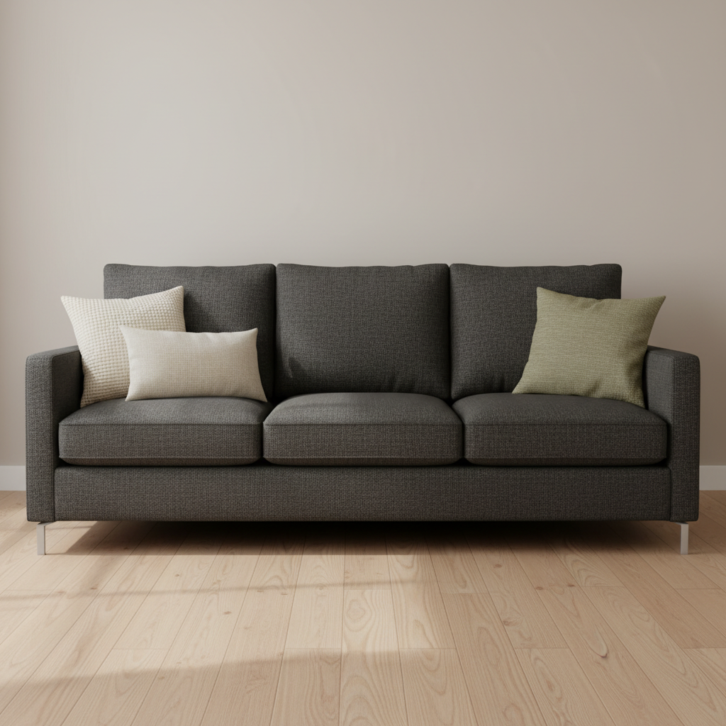 Rocky Mount Meteorite Upholstered Sofa | Architectural Fabrics
