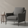 Rocky Mount Platinum Upholstered Chair | Architectural Fabrics