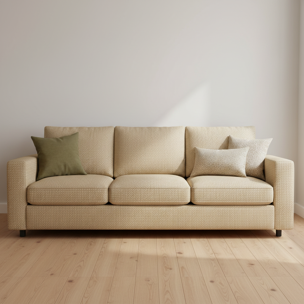 Rocky Mount Sunflower Upholstered Sofa | Architectural Fabrics