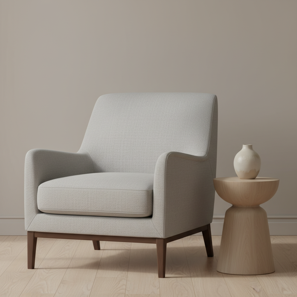 Richlands Oat Upholstered Chair | Architectural Fabrics