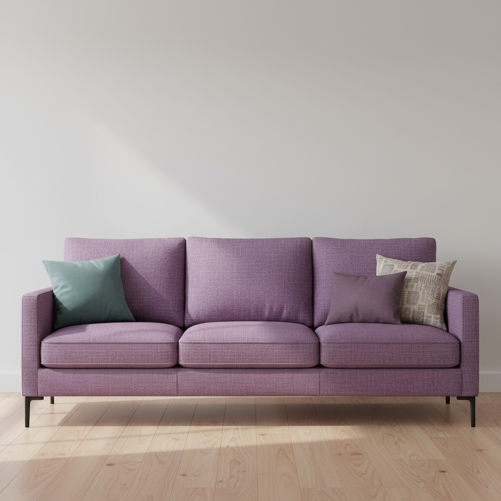 Oilville Lavender Upholstered Sofa | Architectural Fabrics