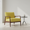 Oilville Yellow Upholstered Chair | Architectural Fabrics