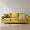 Oilville Yellow Upholstered Sofa | Architectural Fabrics
