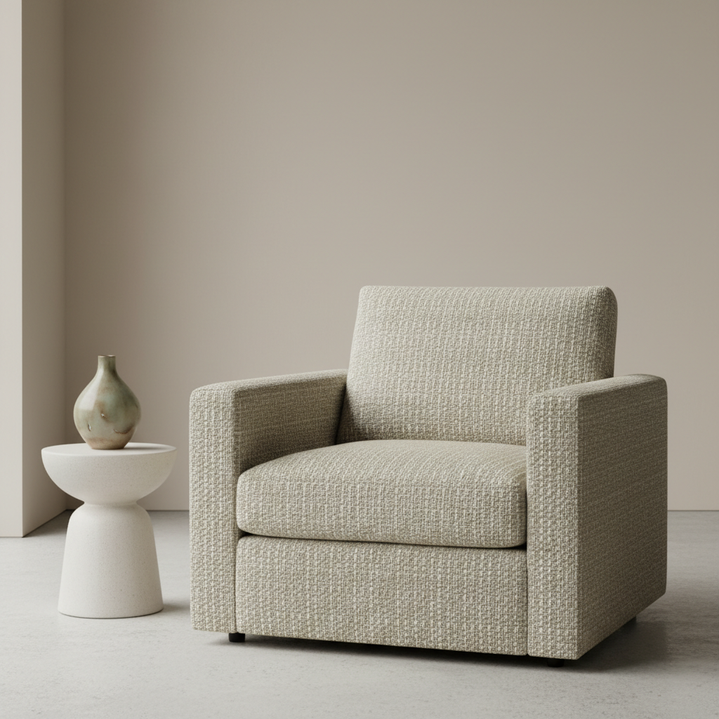 Monterey Hemp Upholstered Chair | Architectural Fabrics