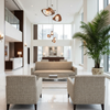 Monterey Hemp Hotel Lobby Setting | Architectural Fabrics