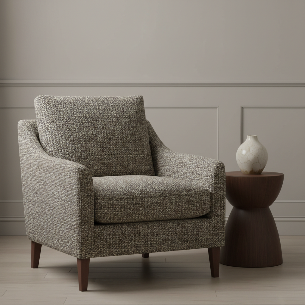 Monterey Mercury Upholstered Chair | Architectural Fabrics