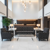Marshall Black / Blanco Hotel Lobby Setting | Architectural Fabrics