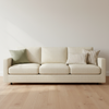Irvington Champagne Upholstered Sofa | Architectural Fabrics