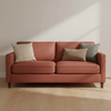 Pearisburg Cranberry Upholstered Sofa | Architectural Fabrics