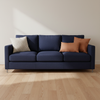 Pearisburg Navy Upholstered Sofa | Architectural Fabrics