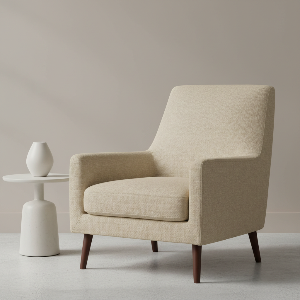 Elkton Barley Upholstered Chair | Architectural Fabrics
