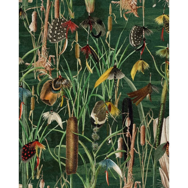 Fishing Flies Lure Green Lake Wallpaper | Mind The Gap