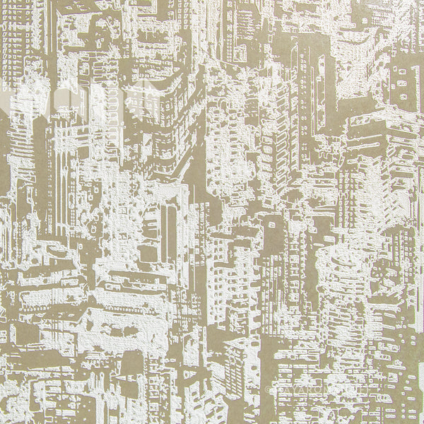 Serigraph Dynasty - Engraved Grey | Maya Romanoff