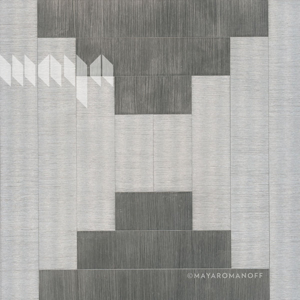 True Metals Coffers™ - Scoured Aluminum | Maya Romanoff