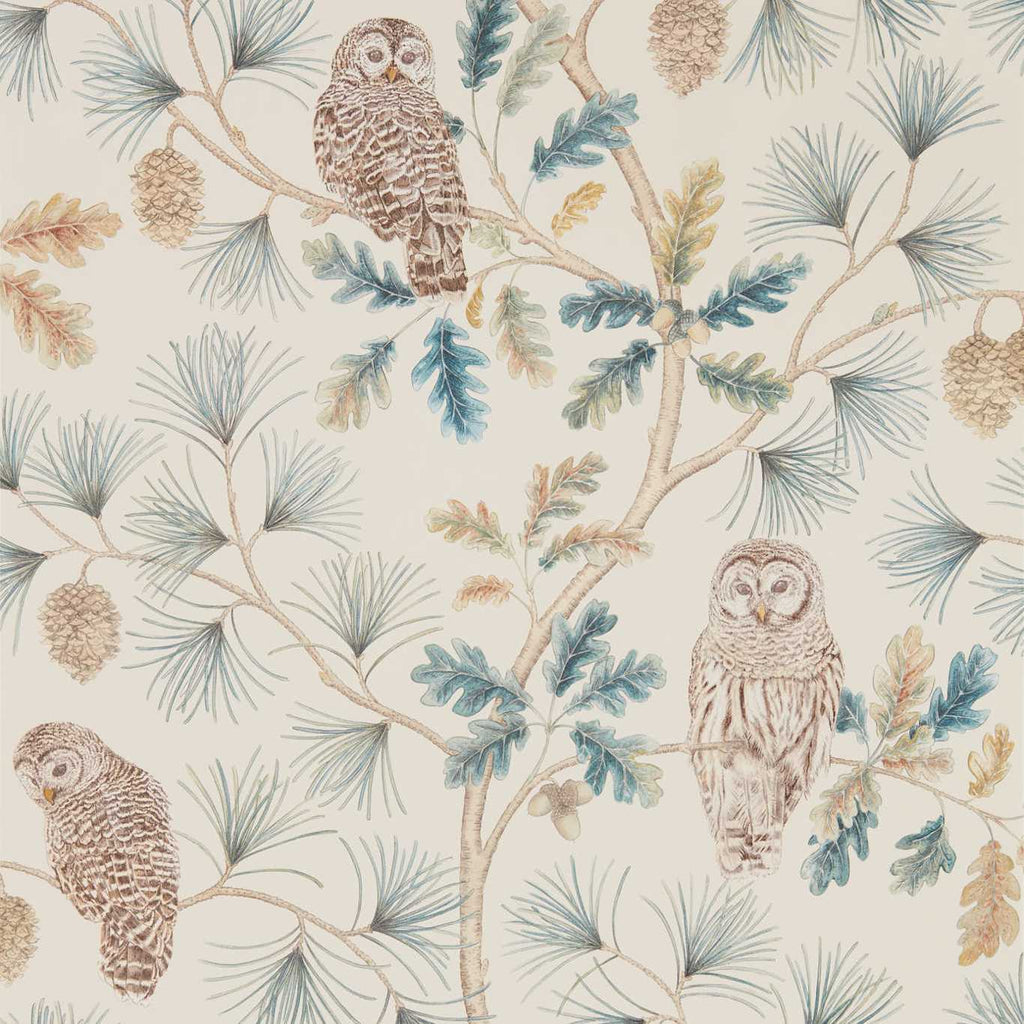 Warwick Taupe | Sanderson detail 5