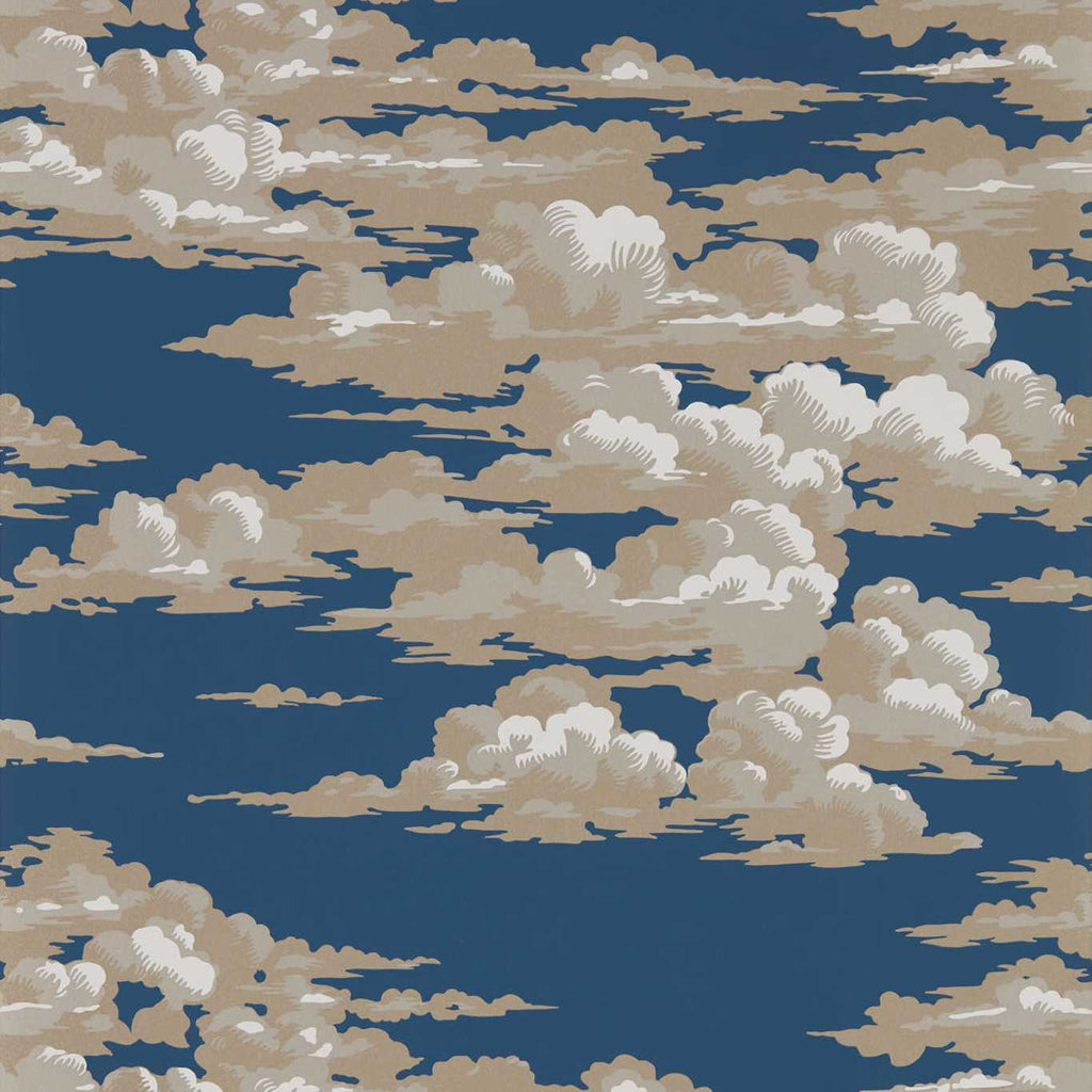 Silvi Clouds Yacht Blue | Sanderson