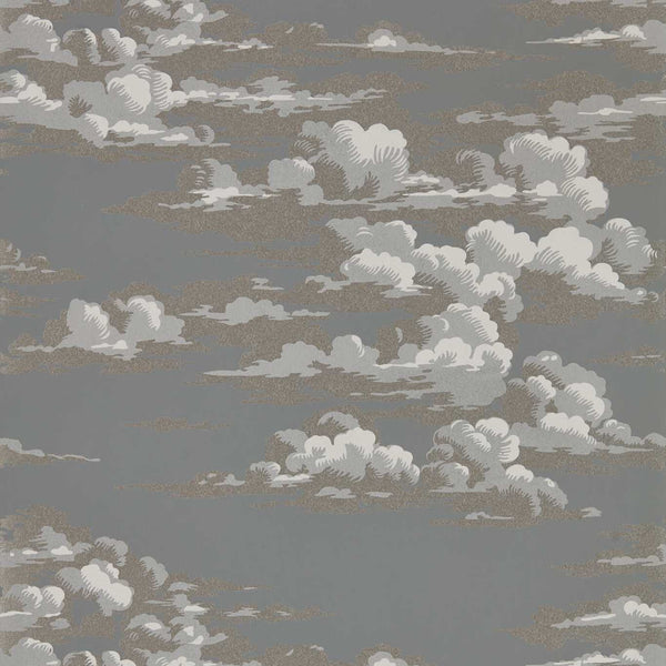 Silvi Clouds Taupe Grey | Sanderson