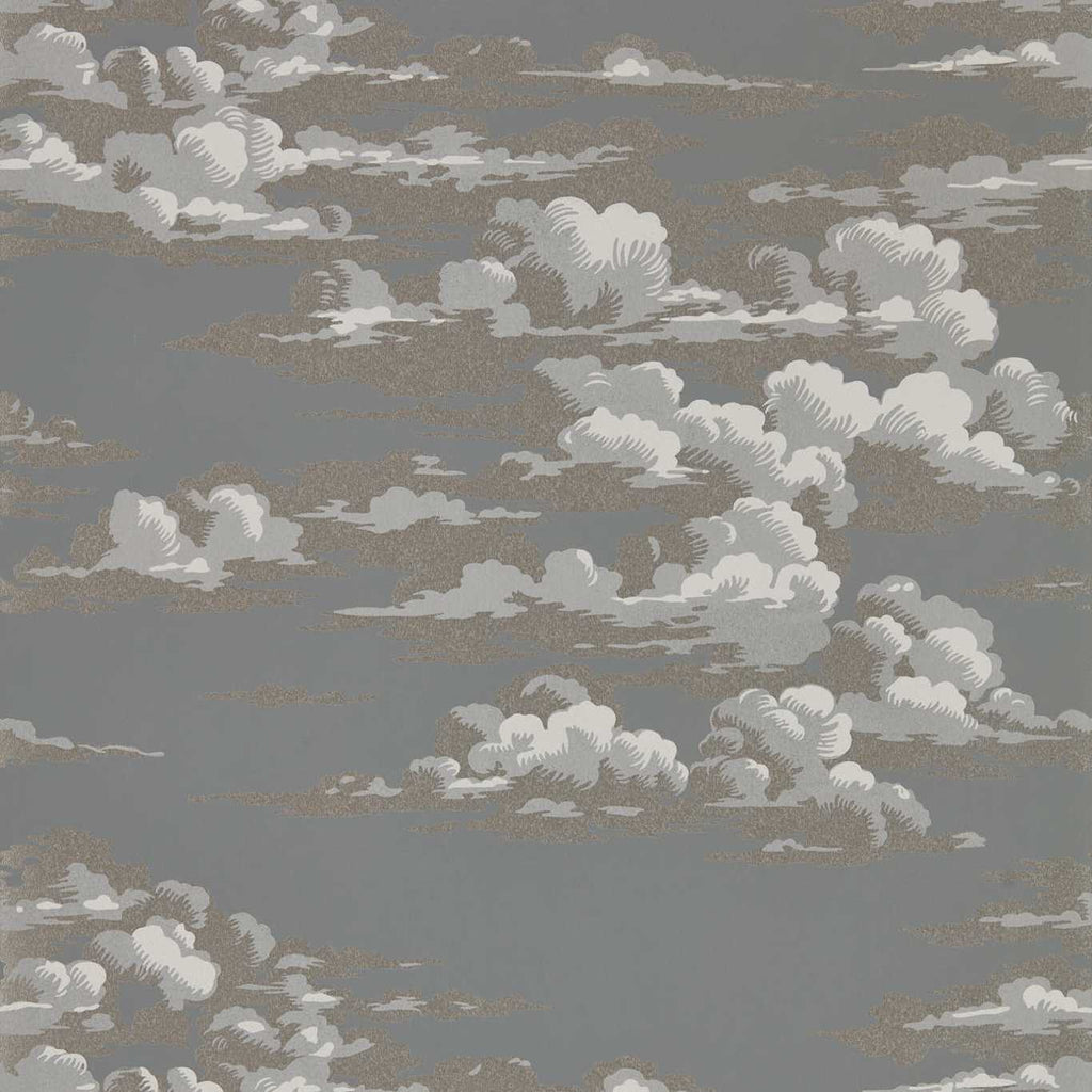 Silvi Clouds Taupe Grey | Sanderson