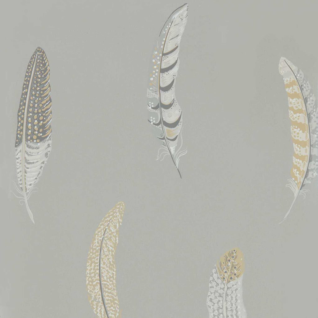 Lismore (Wallcovering) Silver Grey | Sanderson