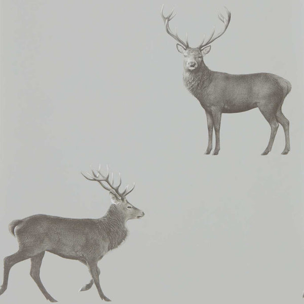 Evesham Deer Silver Grey | Sanderson
