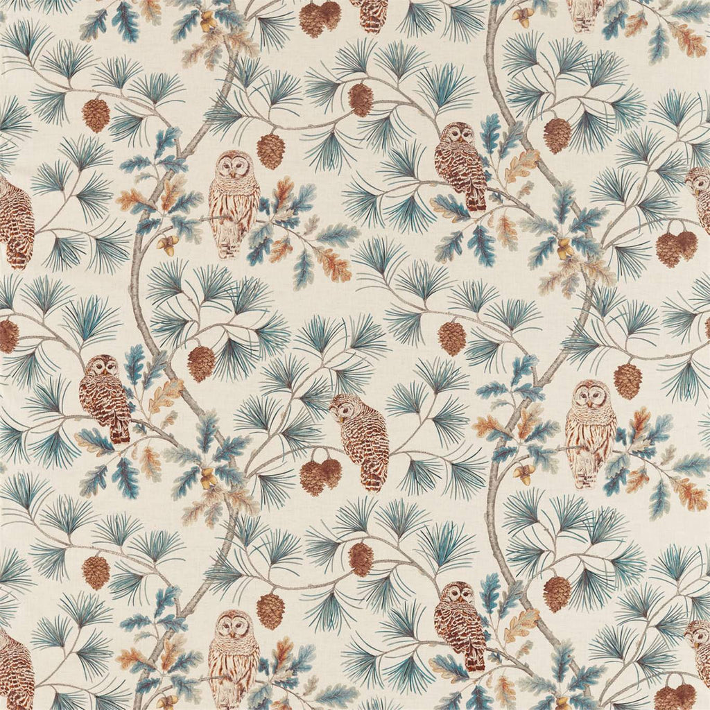 Warwick Taupe | Sanderson detail 1