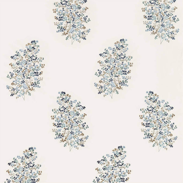 Wendell Embroidery Indigo/Wedgwood | Sanderson
