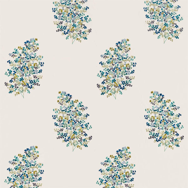 Wendell Embroidery Ceramic Blue | Sanderson