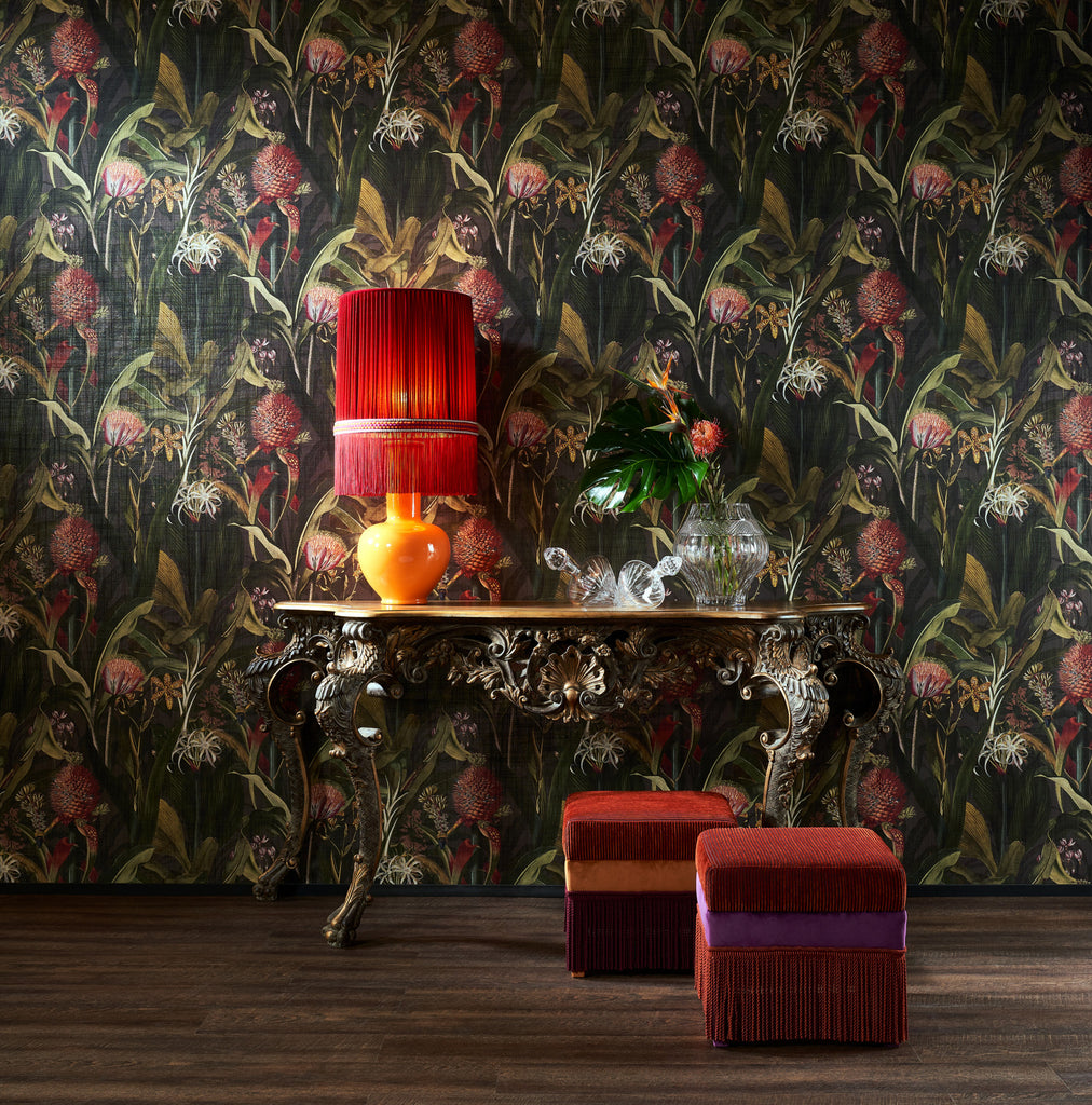 Blooming Pineapple Autumn Wallpaper | Arte Europe