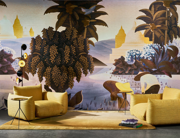 Hills of Sapa Twilight Wallpaper | Arte Europe