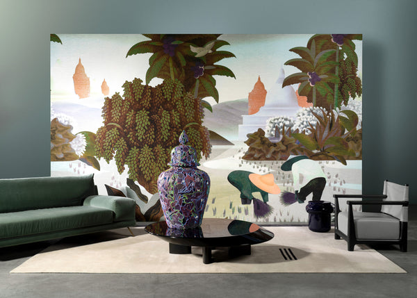 Hills of Sapa Dawn Wallpaper | Arte Europe