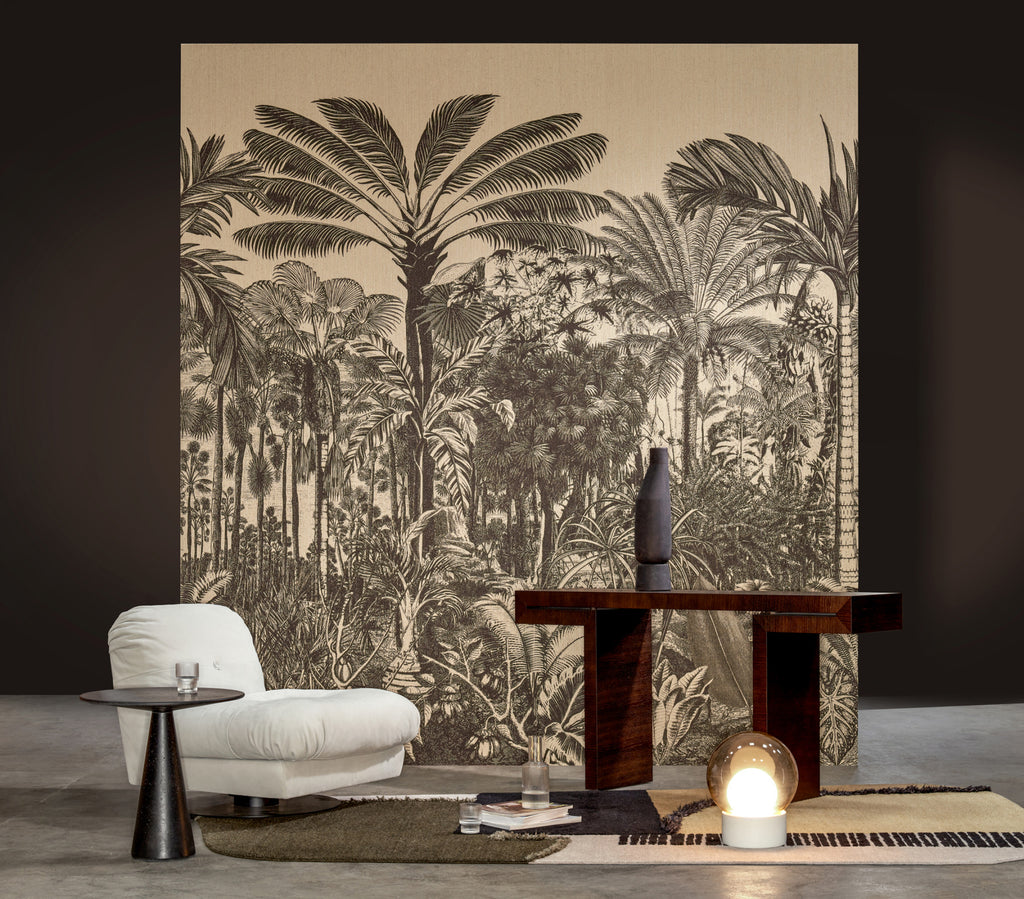 Valle de Viñales Jute Woven Black Magic Wallpaper | Arte Europe
