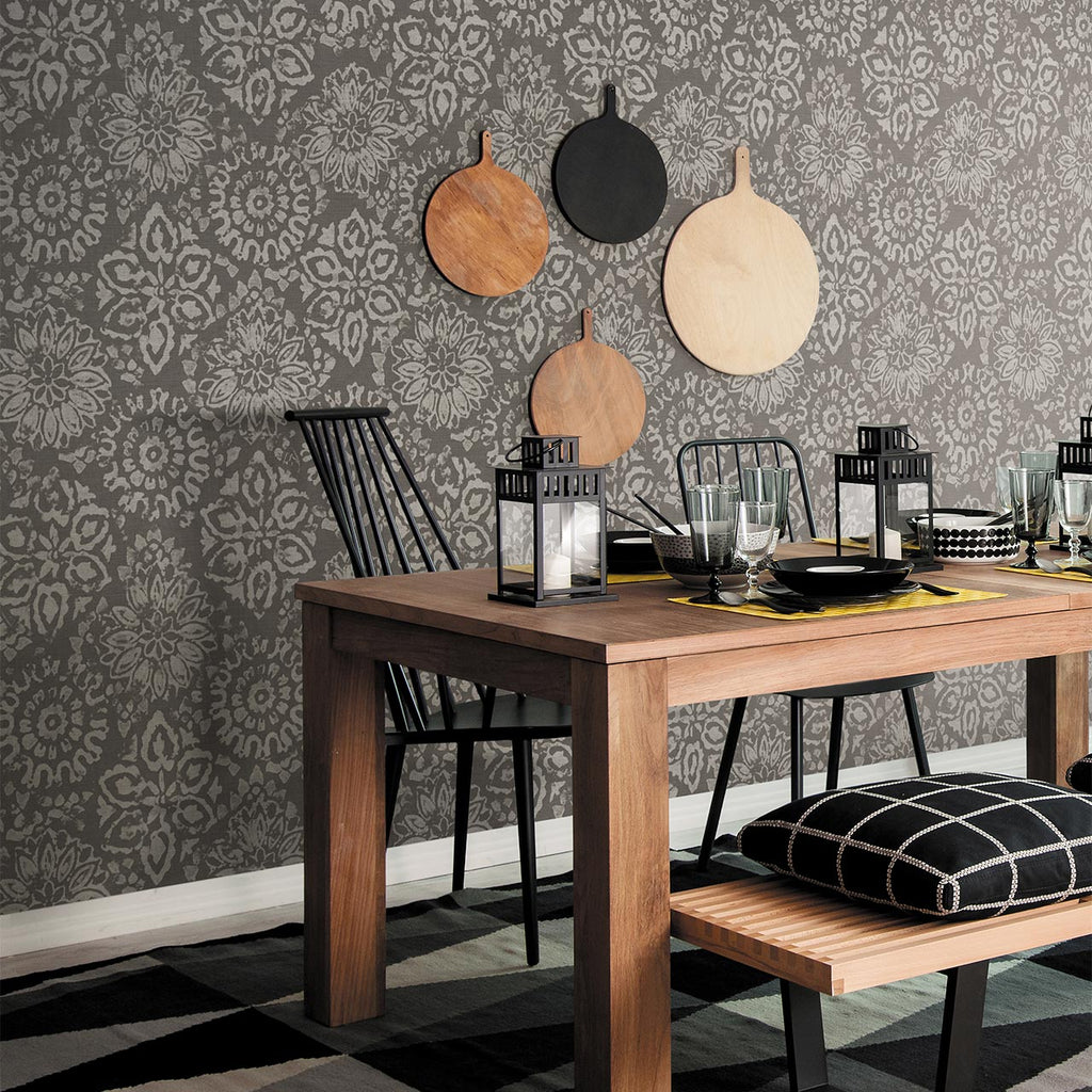 Decoro Shibori Charcoal