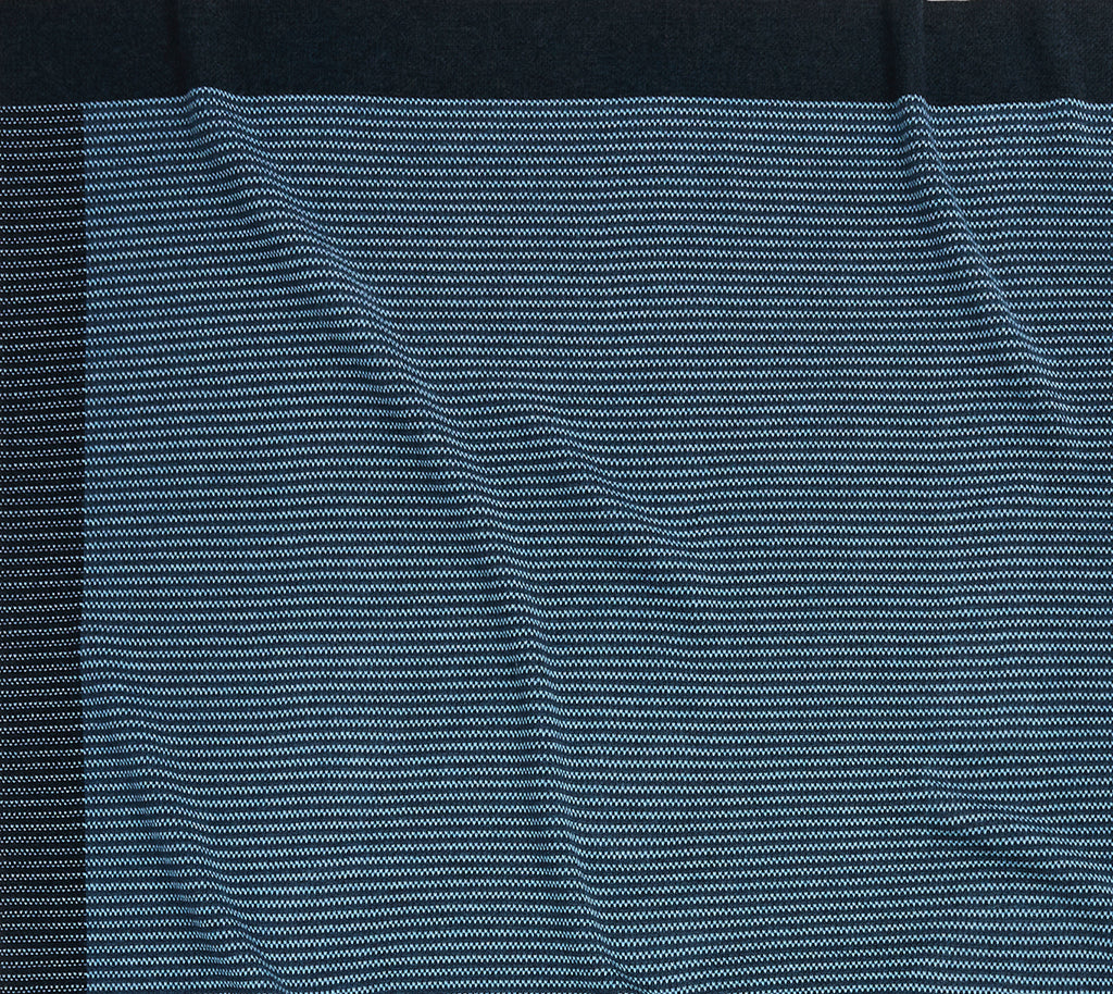 Delray Stripe Throw - Blue Banister | Commercial Wallcovering | Los Angeles Fabrics