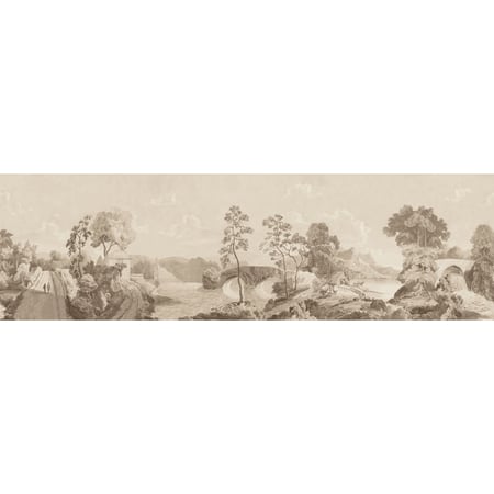Savery Mural, Sepia
