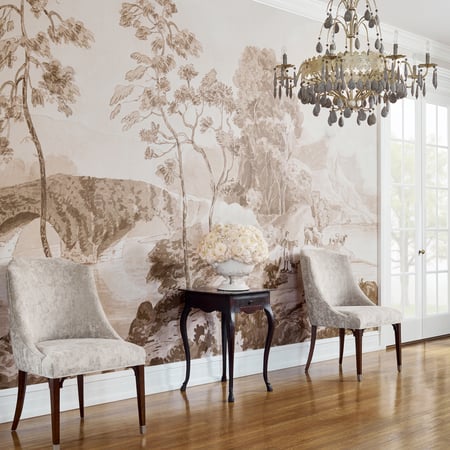 Savery Mural, Sepia