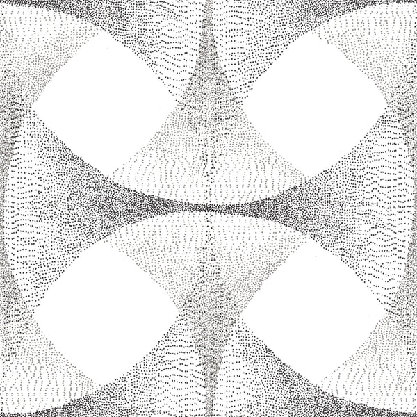 Diamond White | Poppy Print Studio Wallcovering