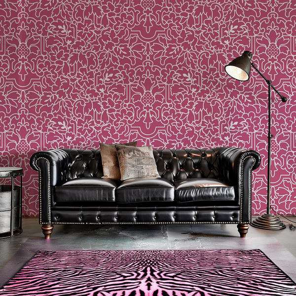 Charlotte's Authentic Vintage 1910's Reproduction blush pink Traditional | Architectural Wallcoverings
